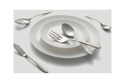 89-Piece Stainless Steel Flatware Set, Service for 12, Complete Silverware Collection for Dining, Entertaining & Dishwasher Safe