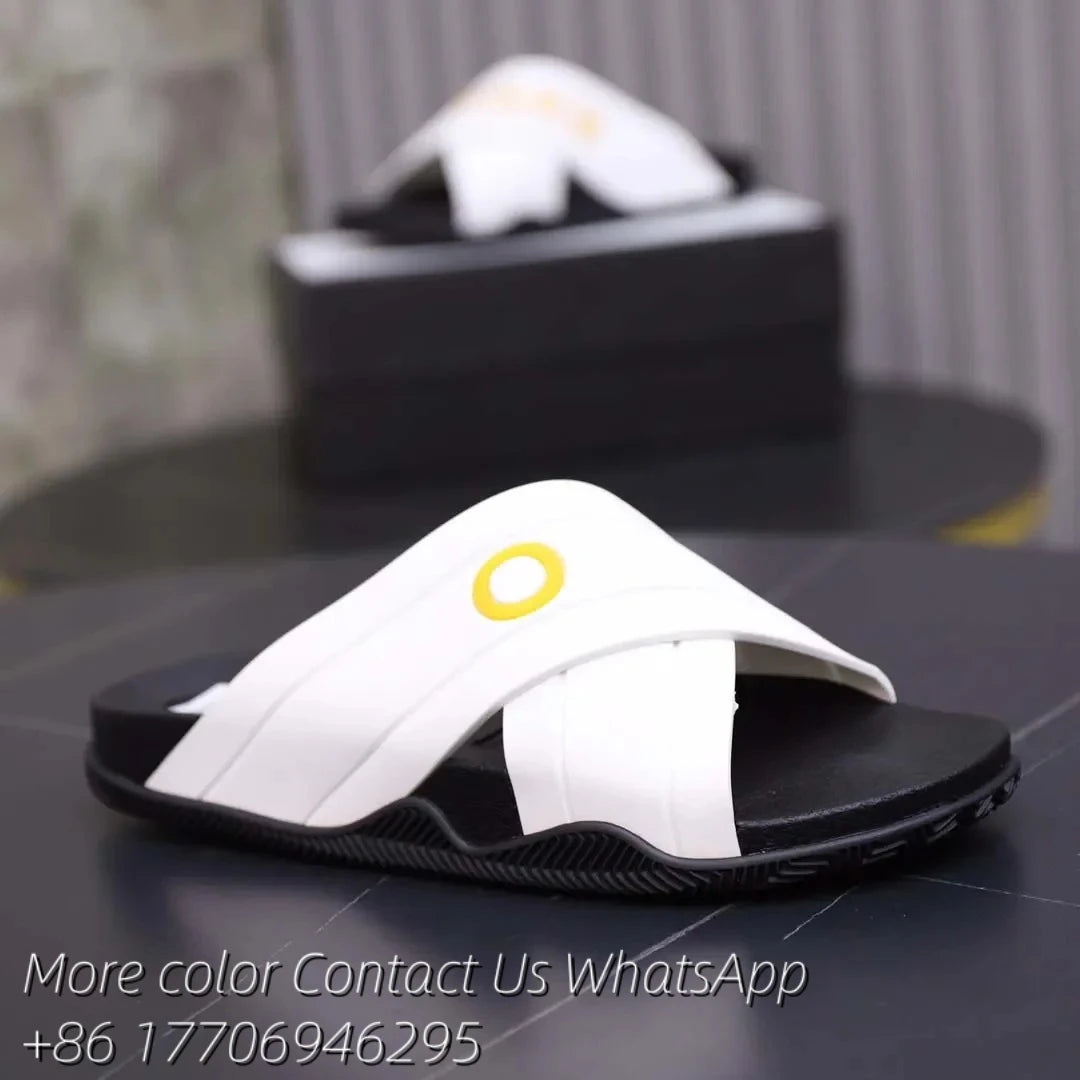 Designer Sandal Women Men Rubber Leather Slide Sandal Dress Shoe Wedges Sandal Beach Slippers Luxury Summer Platform