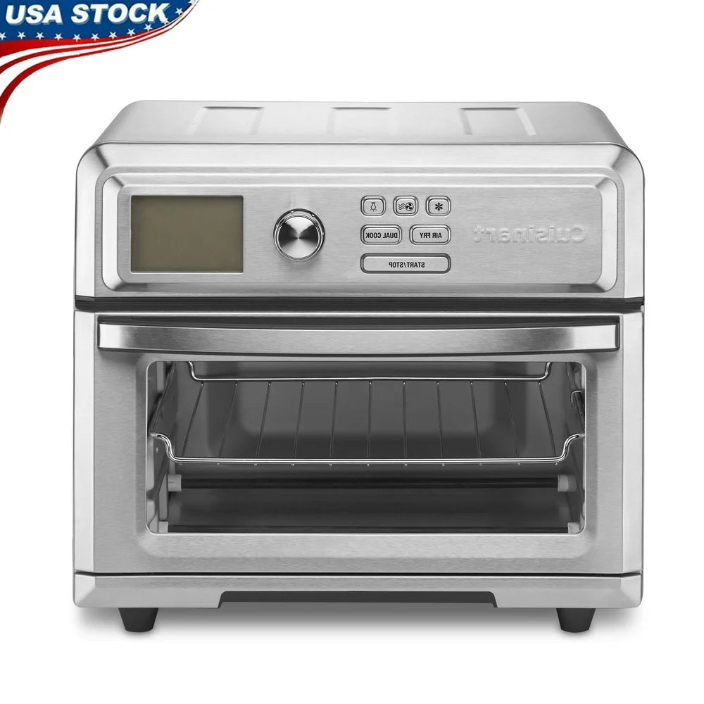 Digital Stainless Steel AirFryer Toaster Oven 1800W with Presets Frying Baking Dehydrating Proofing Toasting and More
