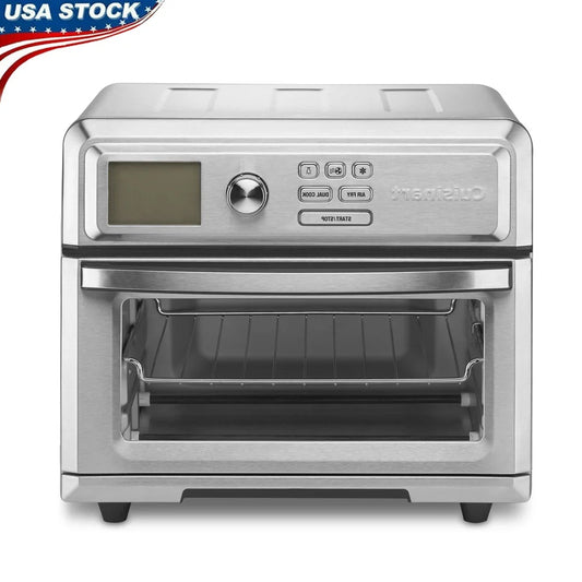 Digital Stainless Steel AirFryer Toaster Oven 1800W with Presets Frying Baking Dehydrating Proofing Toasting and More