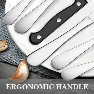 24 pcs flatwar‌ Stainless Steel Tableware Set 24 Pieces 4 Person Cutlery Set with Steak Knives Dinner Fork Spoon  for Home Part