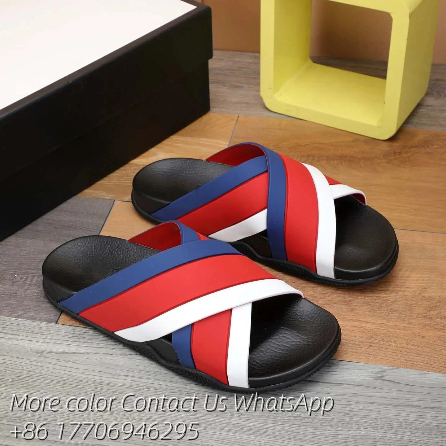 Designer Sandal Women Men Rubber Leather Slide Sandal Dress Shoe Wedges Sandal Beach Slippers Luxury Summer Platform