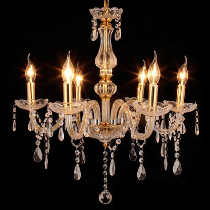 4/6/8/10/15 arms Lights Crystal Chandelier Pendant Ceiling Light Chandelier Lamp Living room light Vintage Home Lighting Indoor