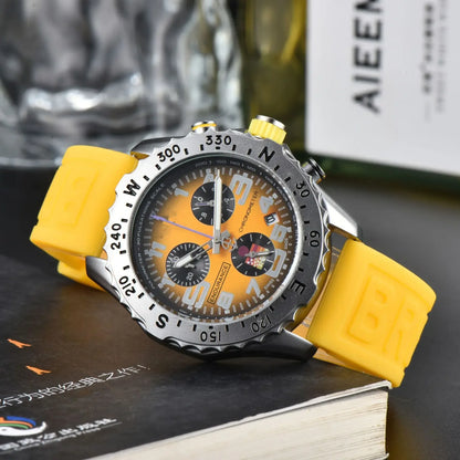 Men's Luxury Business Chronograph Watch - Multi-Function Quartz, Durable Date AAA+ Quality, Professional Style