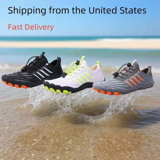 Outdoor Wading Water Five-Toe Barefoot Men Women Shoes Breathable Beach Sport Soft Sneakers Climbing Non-Slip Hiking Quick Dry