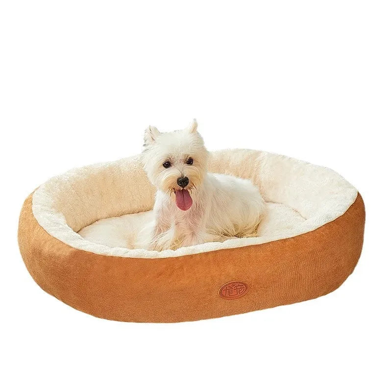 Thickened warm nest for autumn and winter pet nest dog nest mat cat nest large and small dog plush all season universal pet bed