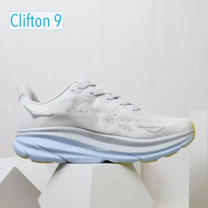 Brand Sneakers Clifton 9 Running Shoes Light Outdoor Sports Trainers Lifestyle Shock Absorption Athletic Shoes For Men And Women