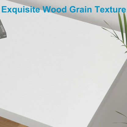 Hot saleHot-sellingWhite L-Shaped Computer Desk with 3 Drawers and 2 Shelves, Reversible Home Office Corner Desk for Writing Stu