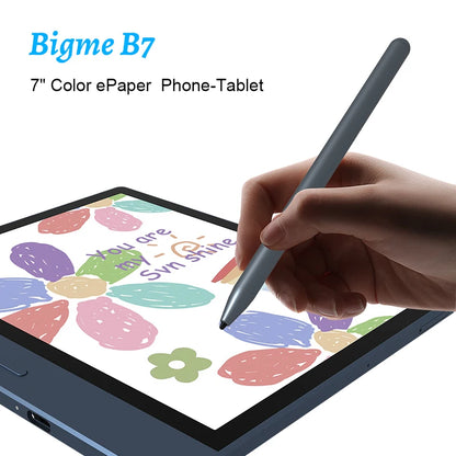 Bigme 7'' electronic book B7, color e-ink ebook reader, 300PPI, 8GB+128GB, Android14 open system, ereader tablet with 4G calling