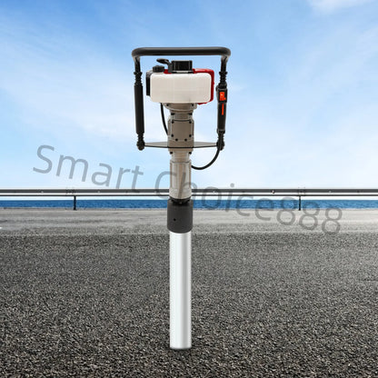 52CC Jack Hammer 2-Stroke 1900W Gas Powered Demolition Concrete Breaker Punch Drill w/Low Noise & High Impact for Chipping