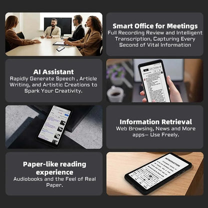 Bigme Hibreak 5.84'' Electronic ebook reader and E-ink Screen smartphone Eink Book Ereader Android11 Support Google Play