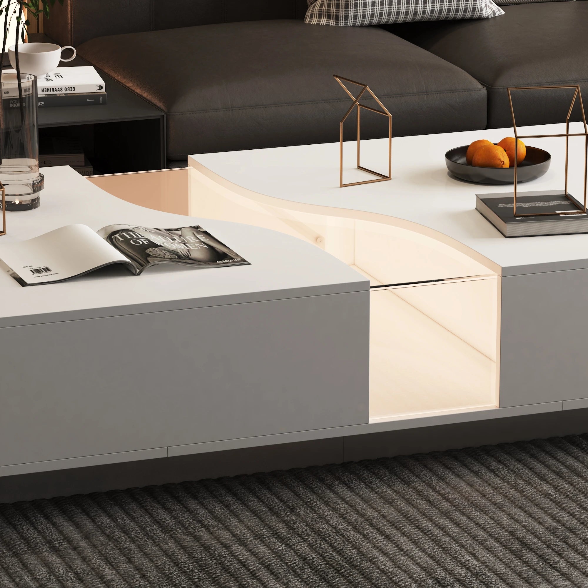 FUFU&GAGA Coffee Table