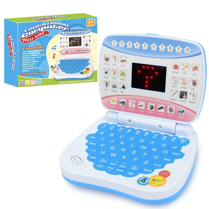 Learning Machine Laptop Computer Child Electronic Preschool Language Education Toys Gift Toddler Kid Developing Cognitive Skills
