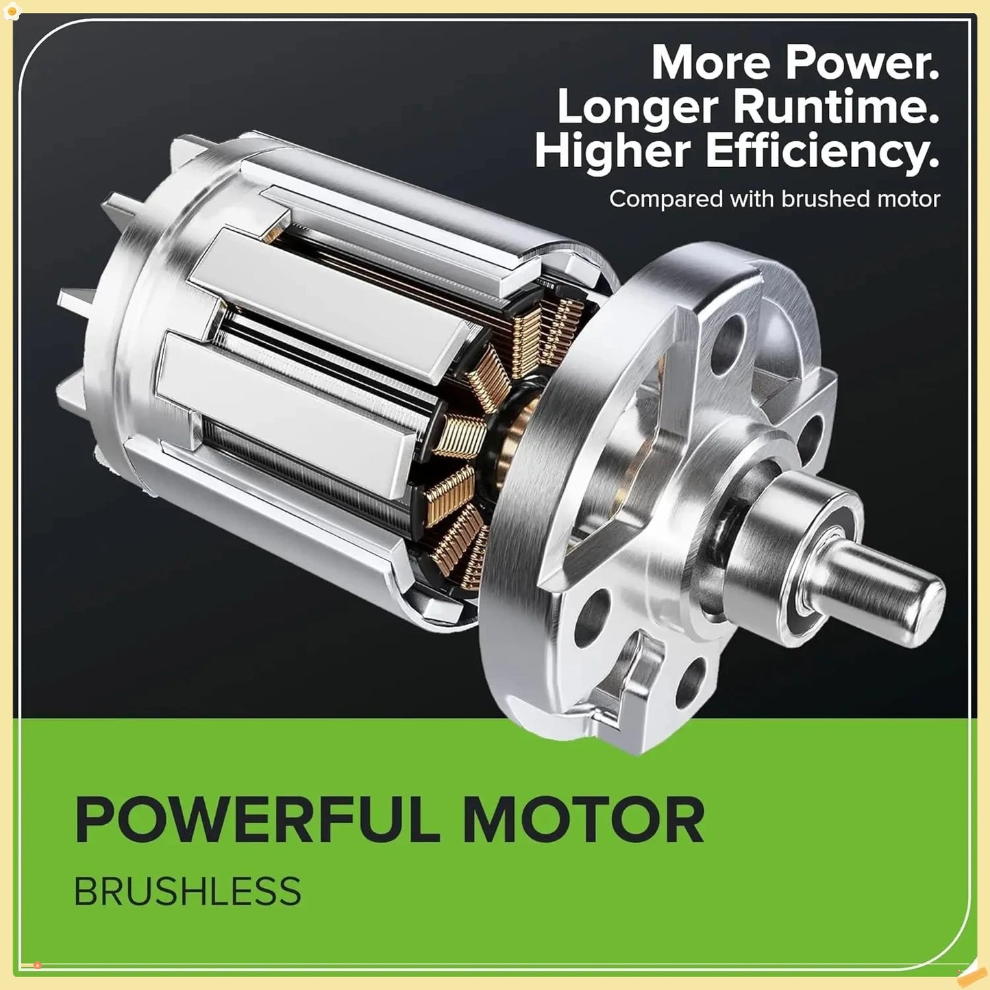 Brushless Backpack Leaf Blower, Commercial-Grade Power for Yards,  Patios, Includes 5.0Ah Battery & 5A Rapid Charger