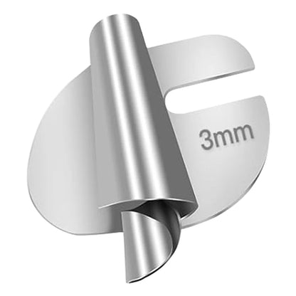 Sewing Scroll Hemmer Foot Universal Hemming Puller Tube Spiral Presser Foot Stainless Steel DIY Crafts Sewing Tools Accessories