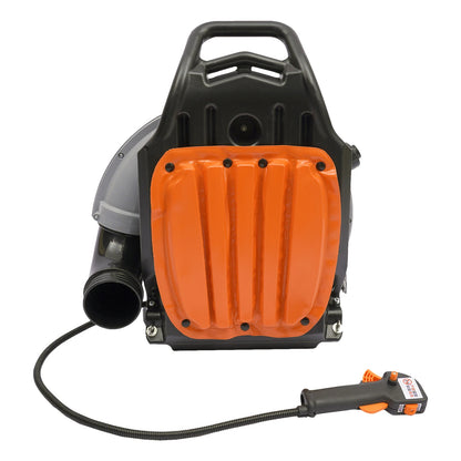 2.7kw 63cc Two-stroke Power Blower Adjustable Shoulder Strap Leaf Blower for Road Sweeping