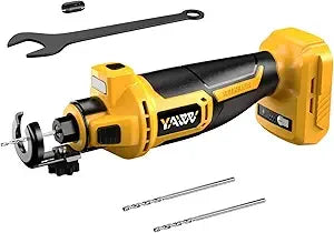Wireless Drywall Cut-Out Tool with 3-Speed Adjustable Brushless Rotary Saw, Up to 30000 RPM, Compact Spiral Design for 20V Batte