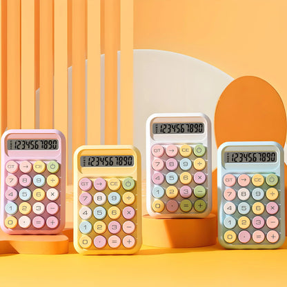 1PC new 819 high value small fresh calculator 10 digit dopamine calculator student office calculator