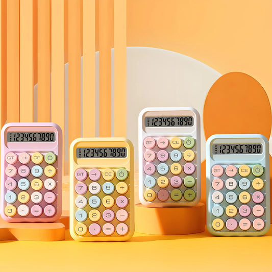 1PC new 819 high value small fresh calculator 10 digit dopamine calculator student office calculator