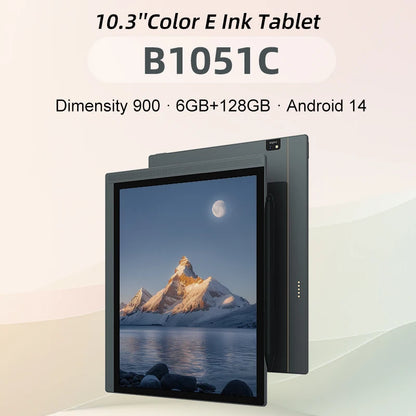 BIGME B1051C Lite ebook reader, 10.3'' Color E-ink screen Electronic book, 4+64GB Android 14 ereader Tablet support Google Play