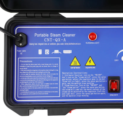 Portable High Pressure Steam Cleaner Car Household Steam Cleaning Machine 5 Bar 3KW