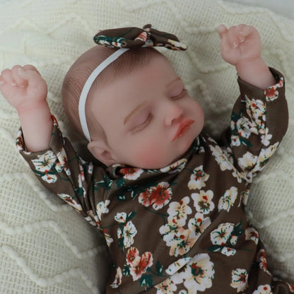 Reborn Baby Girl Dolls - 20 inch Lifelike Newborn Baby with Realistic Veins for Kids Age 3 +
