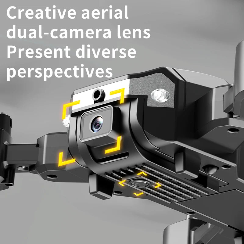 New Hot Sell S6 Drone Profesional 8k 4K HD Camera Optical Flow 5G Control Screen Obstacle Avoidance Quadcopter APRON Kid Gift