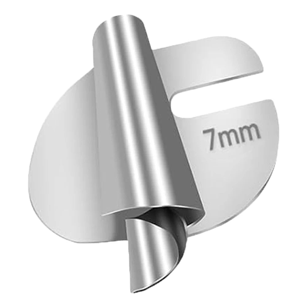 Sewing Scroll Hemmer Foot Universal Hemming Puller Tube Spiral Presser Foot Stainless Steel DIY Crafts Sewing Tools Accessories