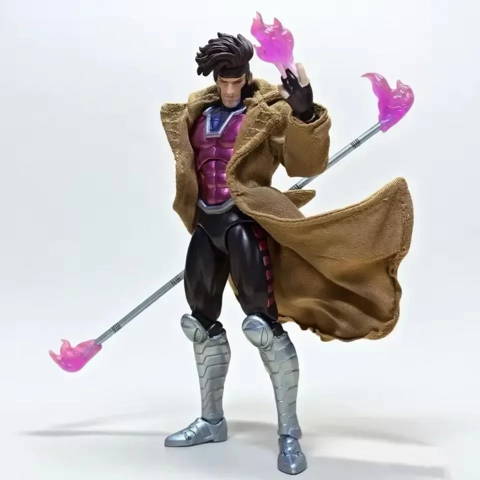 In Stock Ct Toys Gambit Figure Mafex 131 X-Men Wolverine Shf Anime Action Figure Figurine Statue Model Customized Gifts Kids Toy