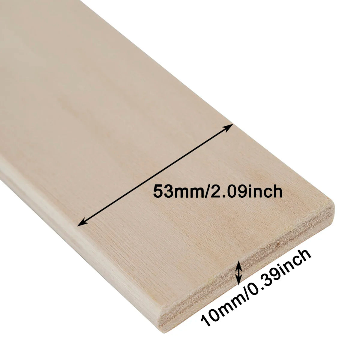 10pcs/Pack Wooden Plank 76cm Length Slightly Curved Type Replacement Bed Board Home Repair Board Wood DIY Craft Accessories