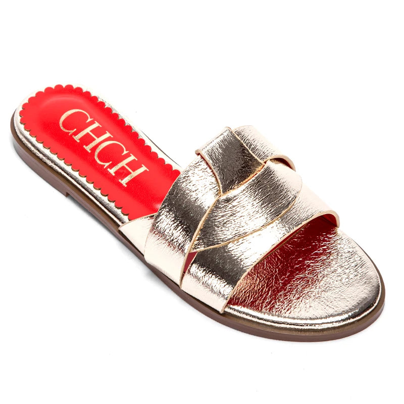 Seasonal New Products Retro Classic Women's Outdoor Slippers Fine Workmanship Exquisite Hundred Women's Sandals