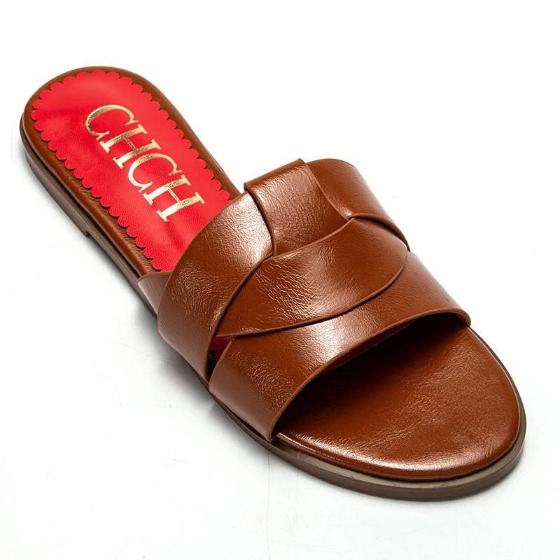 Seasonal New Products Retro Classic Women's Outdoor Slippers Fine Workmanship Exquisite Hundred Women's Sandals