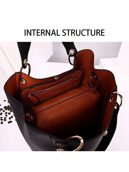 Pahajim Handbags for Women Large Tote Bag PU Leather Waterproof Handbags Shoulder Bag Womens Top Handle Bag for Work Shopping Ba