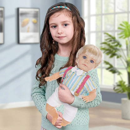14Inch 35CM Boy Baby Doll With Fashion Clothes Bebe Reborn Doll Soft Skin Cotton Body Lifelike Realistic Baby Children Gift Toy