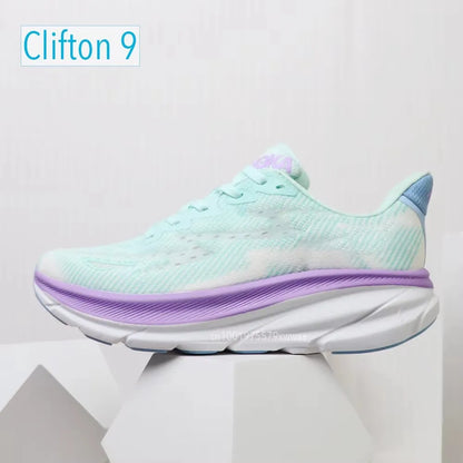 Brand Sneakers Clifton 9 Running Shoes Light Outdoor Sports Trainers Lifestyle Shock Absorption Athletic Shoes For Men And Women