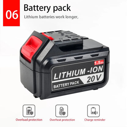 20V 10mm Electric Impact Drill Cordless Drill Electric Screwdriver DIY Driver Power Tool for Makita 18V Battery