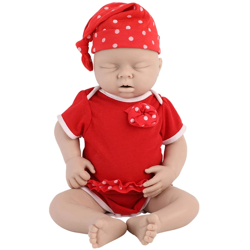 Authentic 100% Silicone Unpainted Reborn Baby Dolls Shipped from USA Warehouse Wholesale Realistic Baby Dolls for Kids Bebe Toys