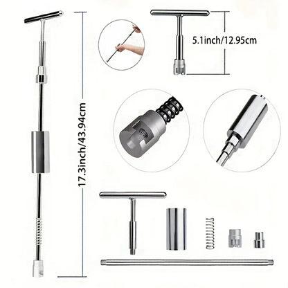 Paintless Dent Repair Kit, Car Dent Puller Kit with Slide Hammer T-Bar Removal Tools Car Body, for Hail Damage Door Ding Fridge