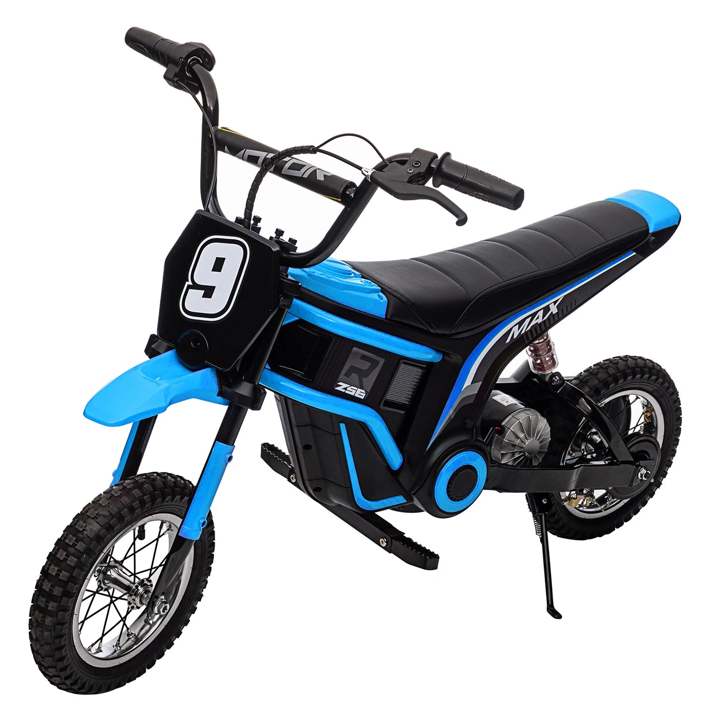 24V Kids Electric Dirt Bike 350W High-Torque Motorcycle For Ages 8-14,Up To 14.29 Mph,2-Speed Modes,Rear-Wheel Drive