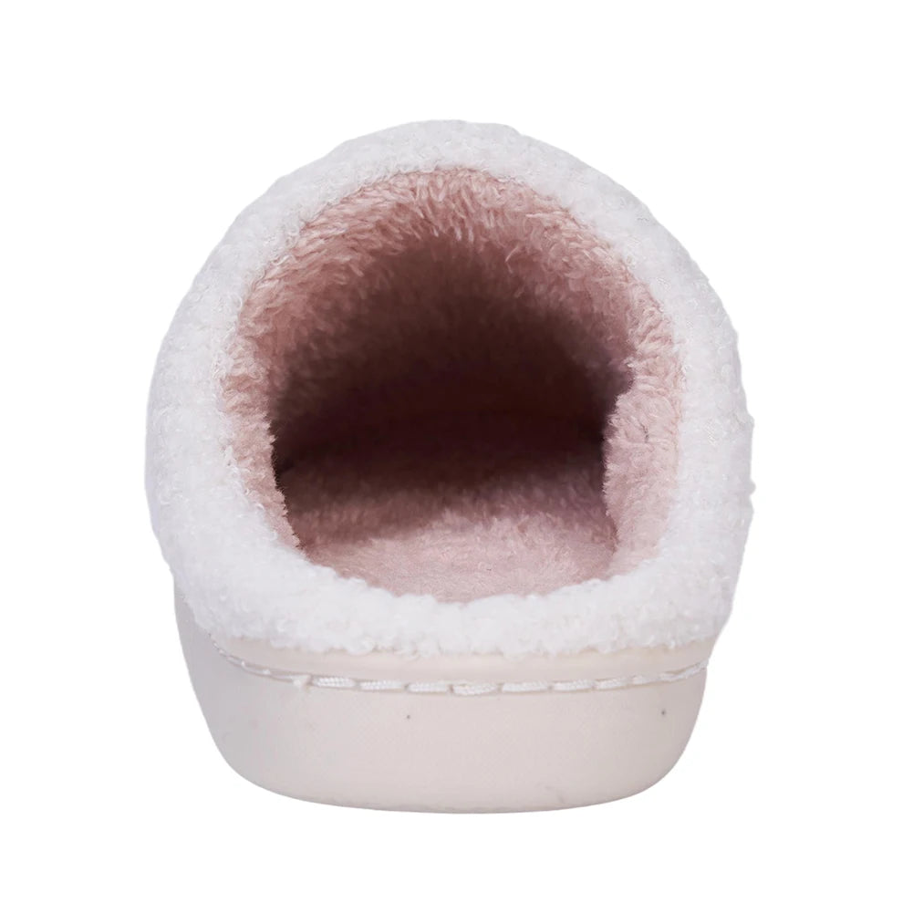 Xmas Dachshund Plush Slippers Flat Thermal Slippers Comfortable Fluffy Home Slippers Anti Slip Soft Furry Slipper for Men Women