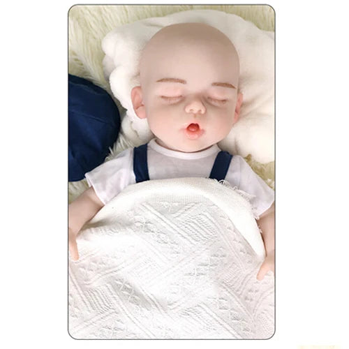 Herpinker 47cm 3KG Full Silicone Reborn Baby 18.5inch Baby Girl Boy Doll Toys Soft Silicone Realistic Toys Bebe Children Gift
