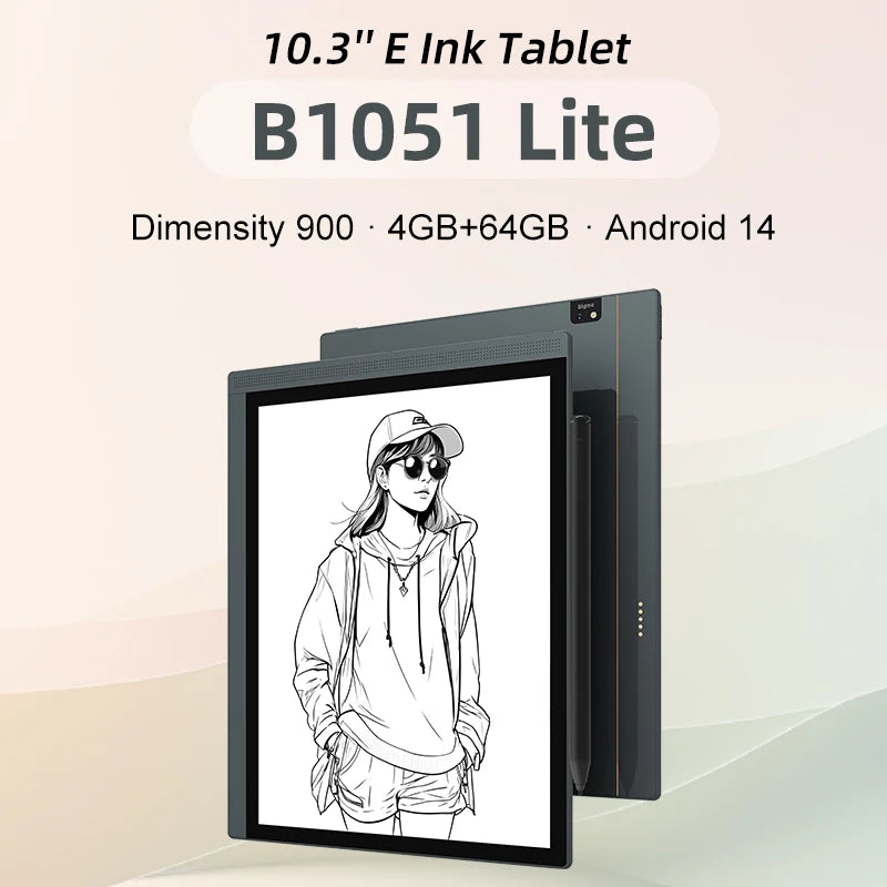 Bigme B1051 eBook reader, 10.3'' e-ink screen Electronic book, 6+128 GB, Android 14 e-book tablet, B1051 Lite 4+64GB optional