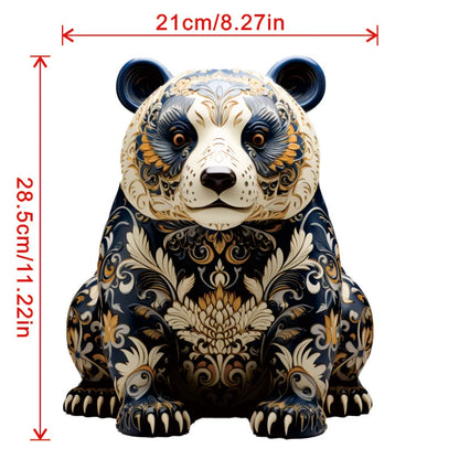 Panda Wooden Jigsaw Puzzles Adult, Teens, Family, Animal Shaped Natural Wood Puzzle, Best Christmas Gift And Family Games Magic