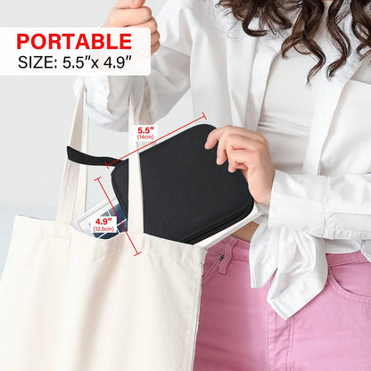 Sewing Kit - Mixed Color Canvas Sewing Kit - Portable, Mini, Basic - Travel, Everyday Repairs, Emergencies - Anyone Who Sews, Tr