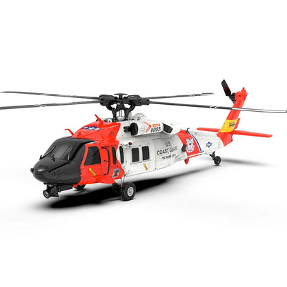 Eachine E200 EXP UH-60 SH-60 MH-60 2.4G 6CH 6-Axis Gyro Optical Flow Localization Dual Brushless Motor Flybarless RC Helicopter