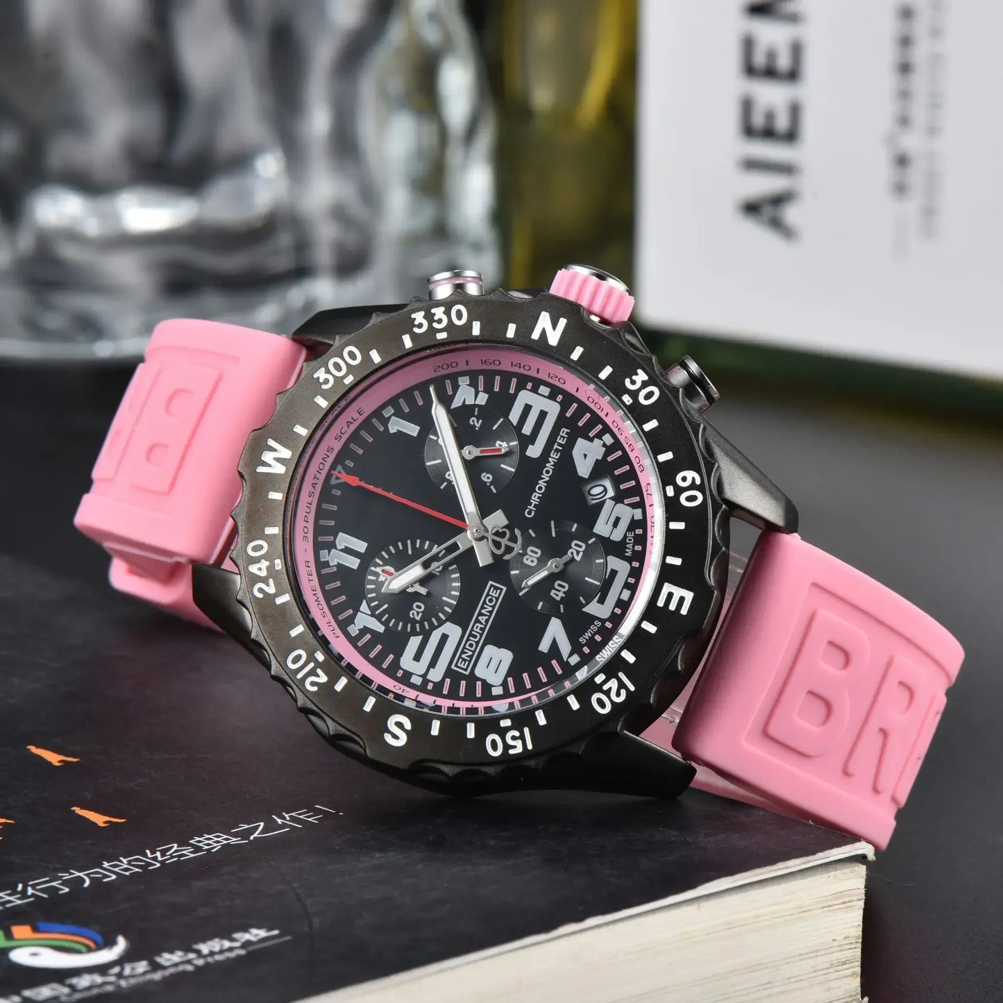 Men's Luxury Business Chronograph Watch - Multi-Function Quartz, Durable Date AAA+ Quality, Professional Style