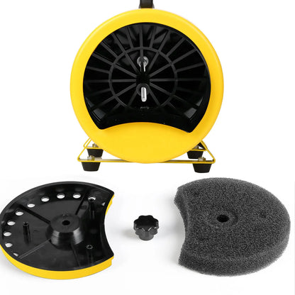 Dog Hair Dryer, 3.8HP 2800W Pet Grooming Blower for Large Dogs Hair Force Blaster with Heat, Stepless Speed Adjustable