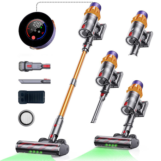 V18 Cordless Vacuum Cleaner 550W 45000PA – Powerful Brushless Motor, Handheld Home Vacuum