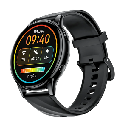 KUMI GW5 Smart Watch 1.39" HD Display Fitness Tracker IP68 Waterproof Heart Rate SpO2 Monitor 100+ Sports Modes