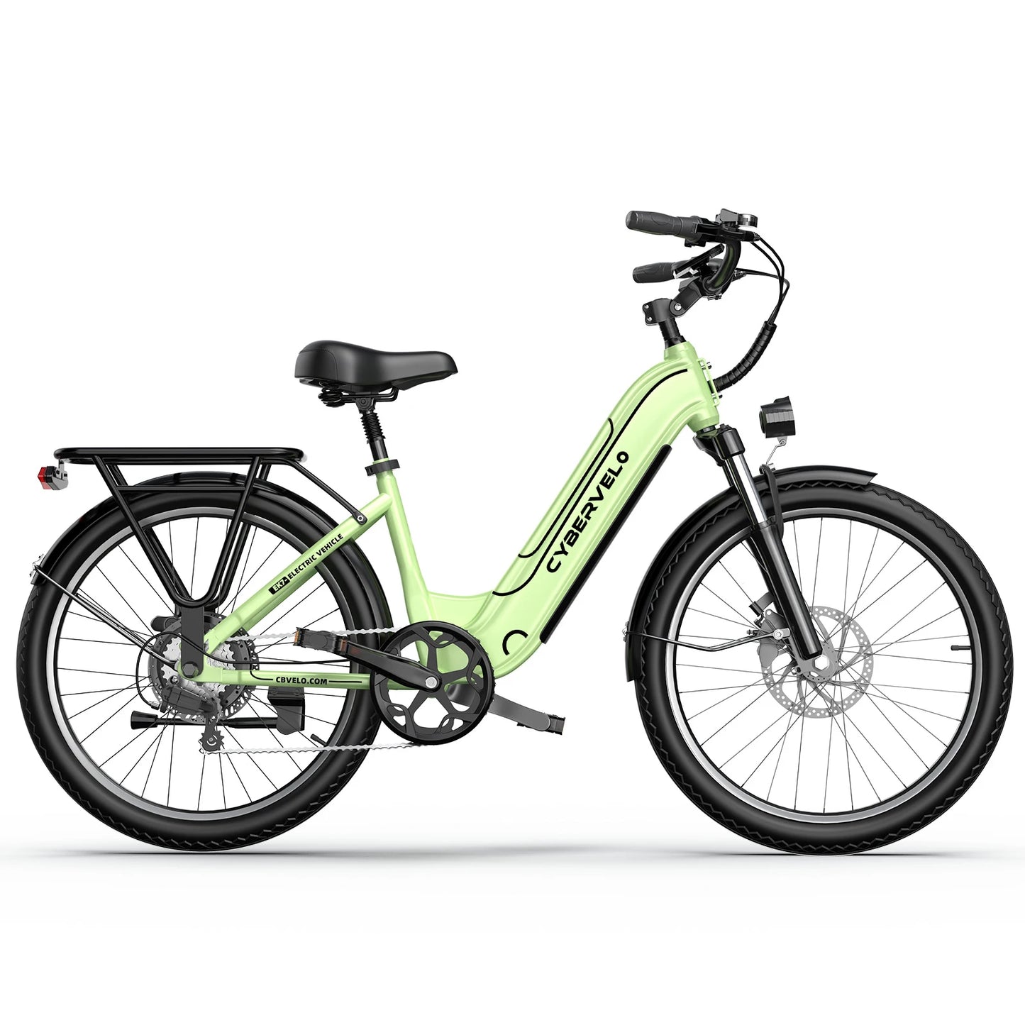 26" Electric E Bike with 7-Speed,1000 Peak Electric Bike for Adults,up 80 Miles Removable Battery Ebike, Adult Electric Bicycles
